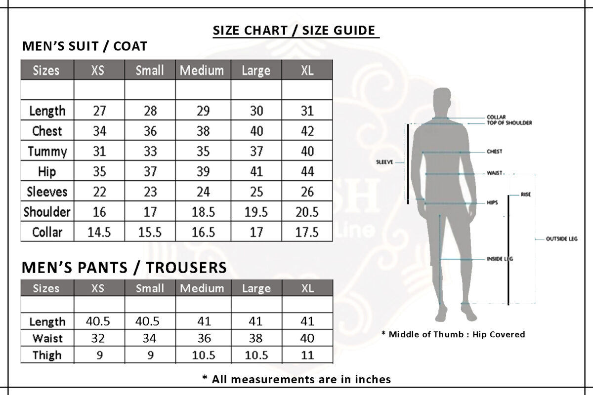 3pc Bespoke Suit for Men – Crush Men's Wear
